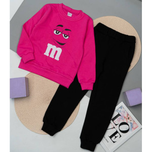 Костюм дитячий рожевий, метол